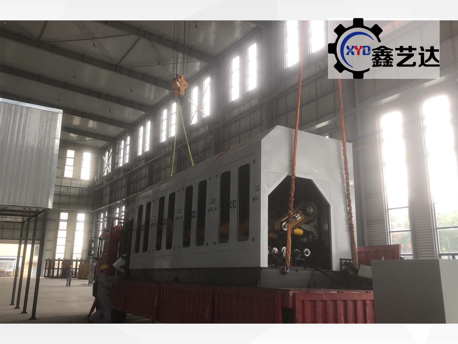 月底沖刺了！鑫藝達(dá)兩臺(tái)設(shè)備交付張家港客戶！